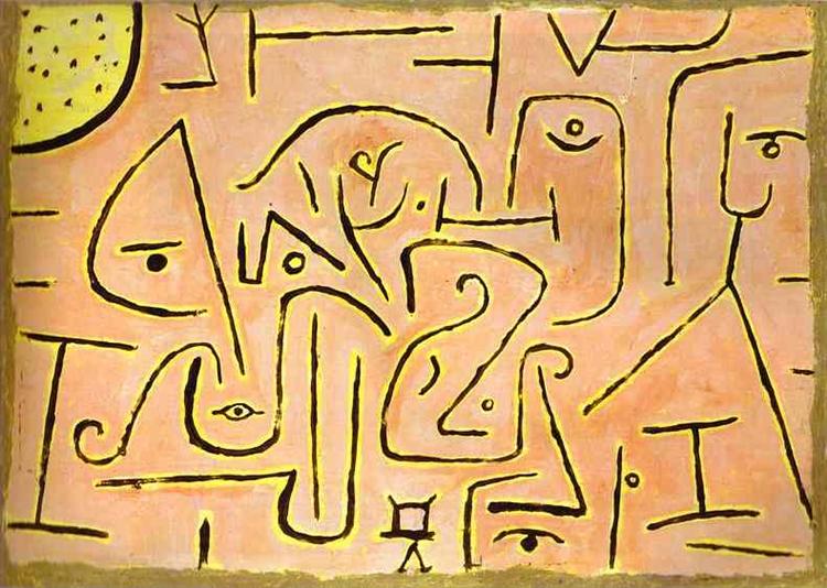 Kontemplation. Paul Klee