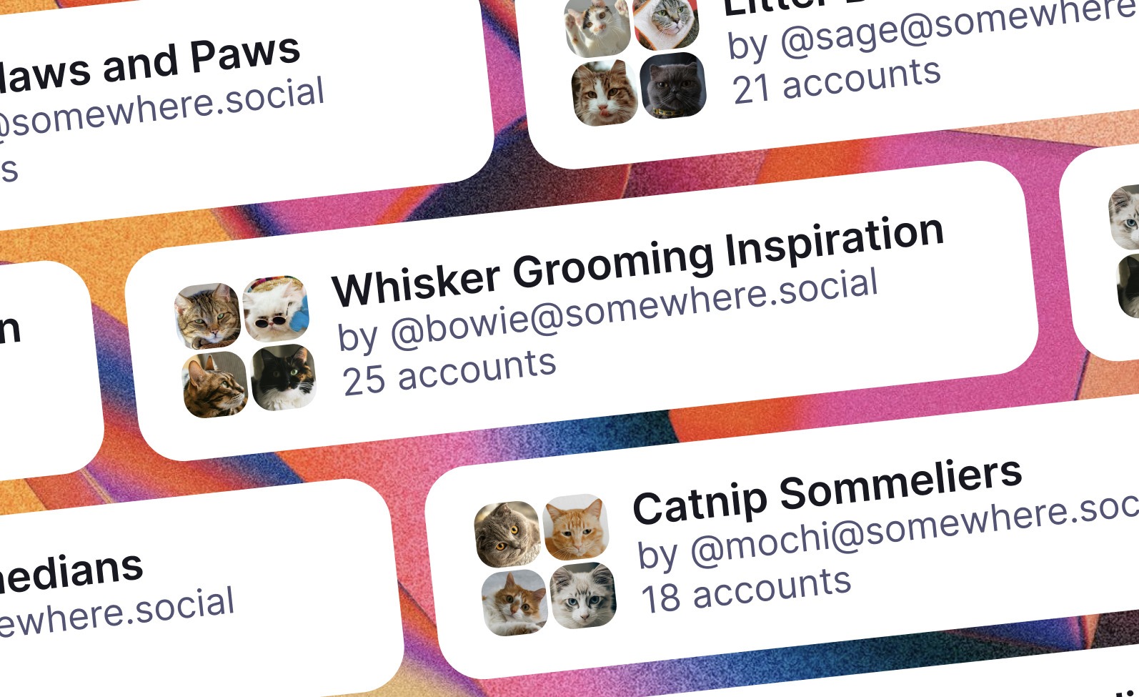 Startpaket direkt i Mastodon